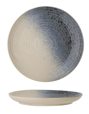 Aura Plate, Multi-color, Stoneware Ø21 cm