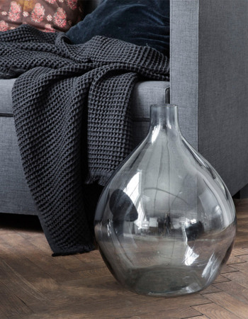 Bottle, Baloon, Grey ∅ 34 cm