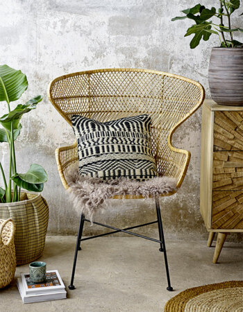 Oudon Lounge Chair Nature Rattan