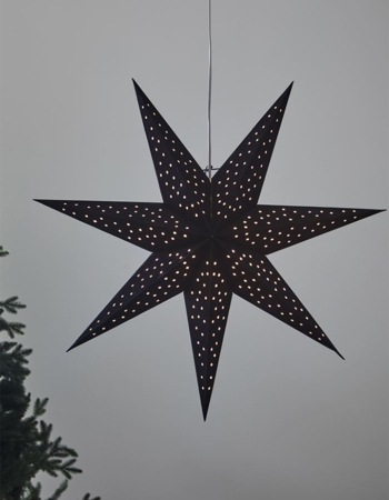 CLARA Pendant Star 75cm Black