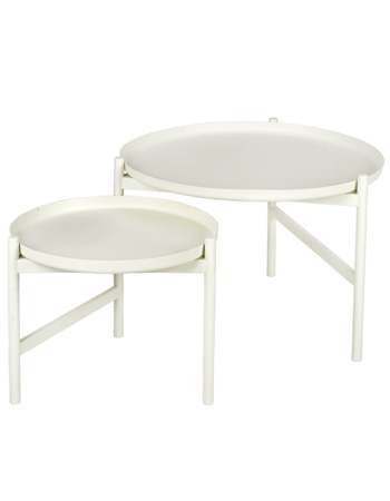 Set of coffee tables Turner White