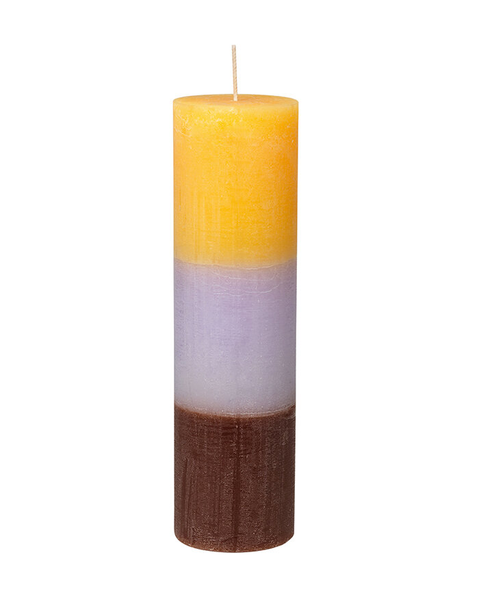 Candle Pillar Rainbow Ø 7 cm